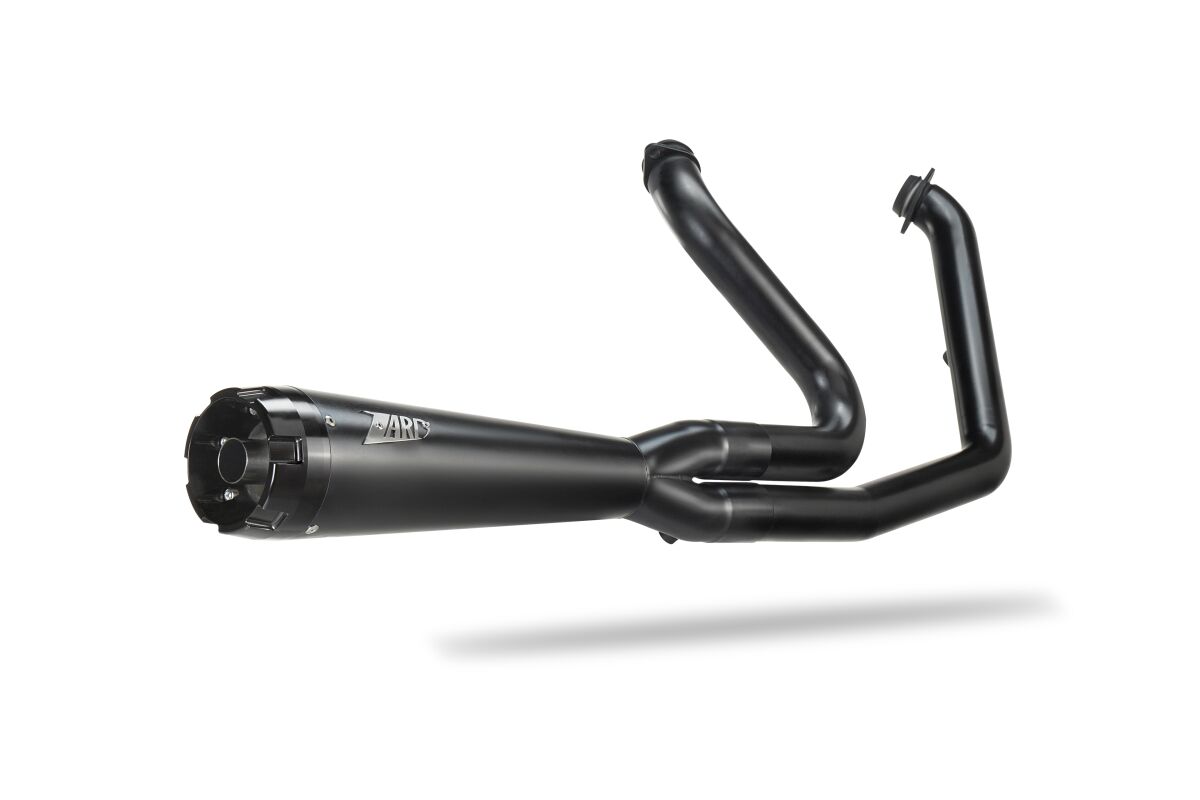 ZARD ZHD009S00SAO-B SCARICO COMPLETO 2:1 H-D SOFTAILS HARLEY DAVIDSON FXLRS 1923 ABS 18>24