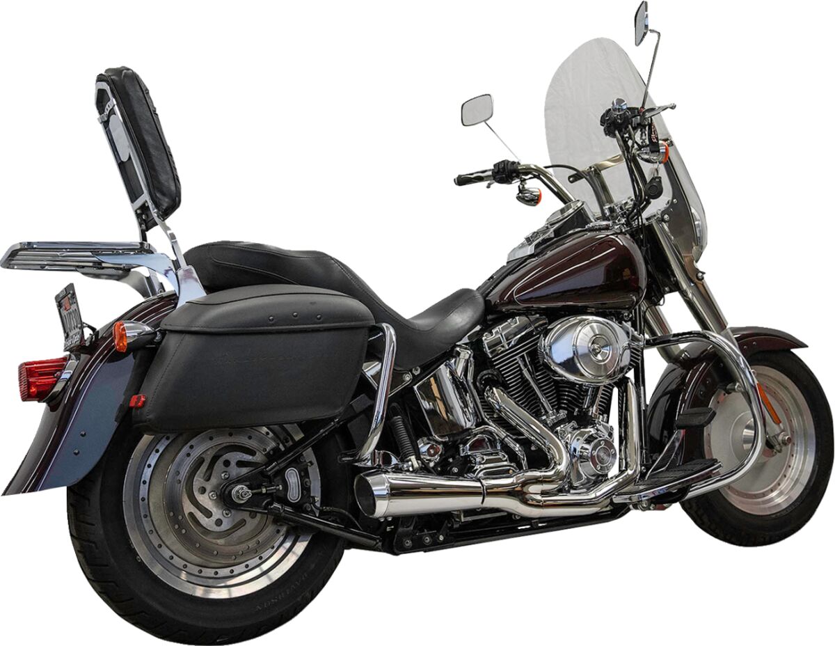 BASSANI EXHAUST 1S6C SCARICO COMPLETO 2-in-1 Ripper Harley Davidson	FLSTFBS 1800 ABS Fat Boy S 86>17