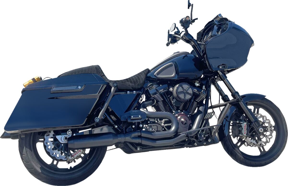 BASSANI EXHAUST Impianto di scarico Super Bike 2-in-1 mid-length