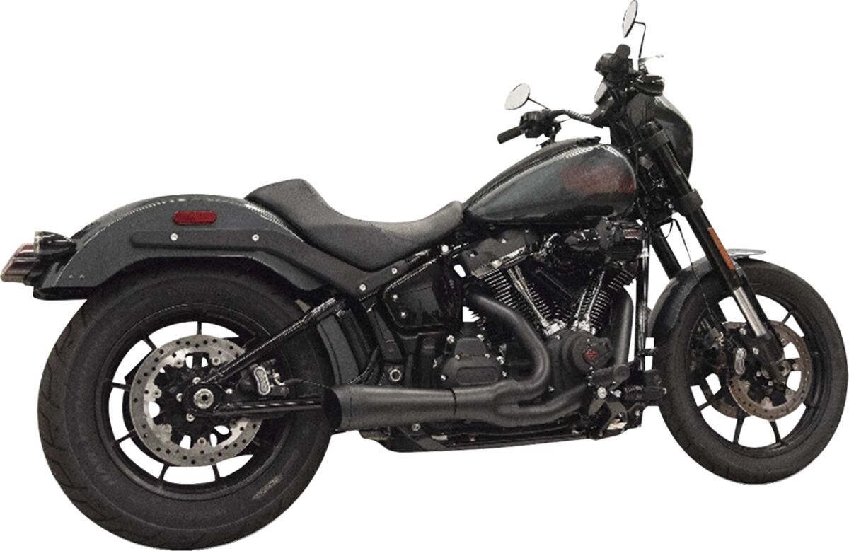BASSANI EXHAUST 1S75E SCARICO COMPLETO 2-in-1 Ripper Harley Davidson FXLRS 1923 ABS Softail Low Rider S 117 18>25