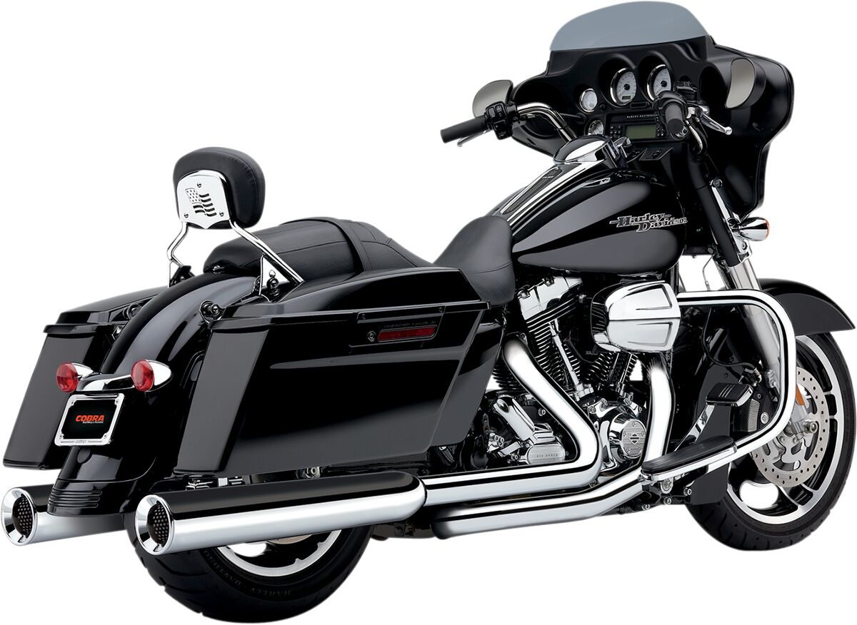 COBRA 6215 SILENZIATORI Slip-On Powr-Flo Harley Davidson FLHTK 1690 ABS Electra Glide Ultra Limited 95>16
