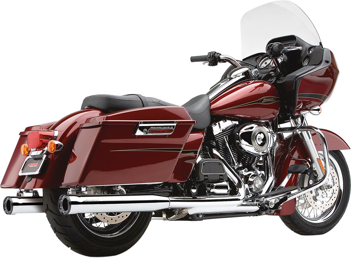 COBRA 6070 Silenziatori slip-on RPT da 3″ Harley Davidson FLHXS 1690 ABS Street Glide Special 95>16