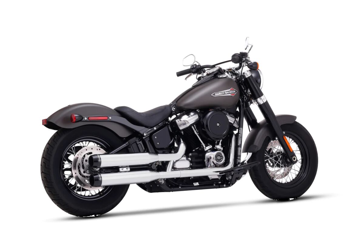 RINEHART RACING 500-1200 Silenziatore slip-on dual da 3,5″ Harley Davidson FXLRS 1923 ABS Softail Low Rider S 117 18>24