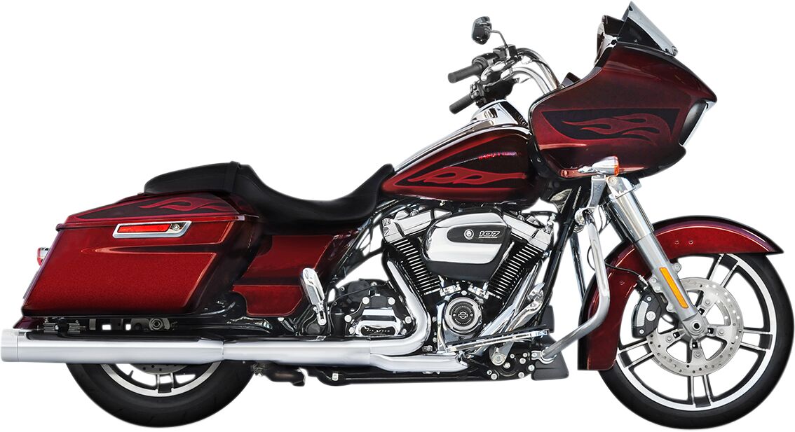 RINEHART RACING 800-0106C-ECA Silenziatore slip-on dual da 4″ Harley Davidson FLTRXSE 1977 ABS Road Glide CVO 121 17>24