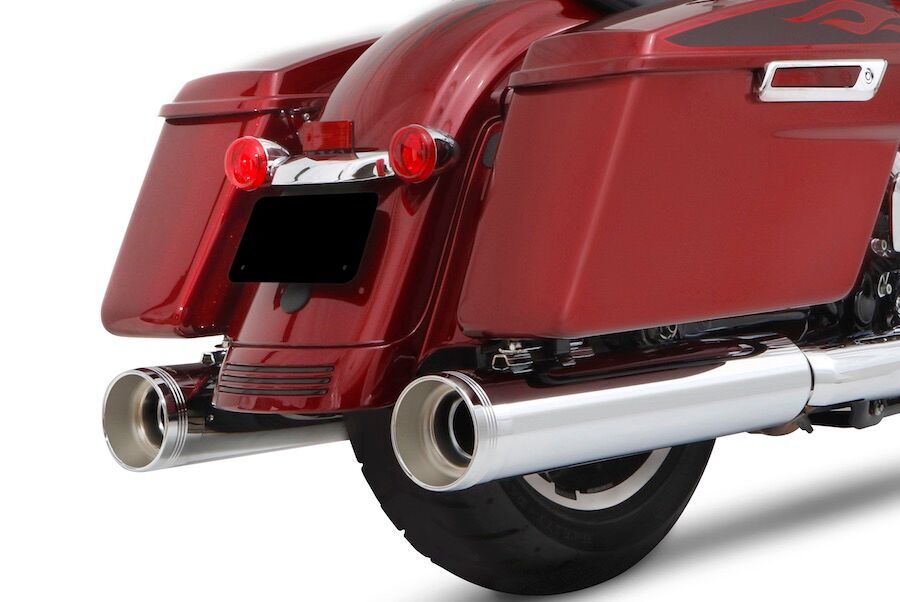 RINEHART RACING 800-0110TC-ECB Silenziatore slip-on dual da 4,5″ Harley Davidson FLHRXS 1868 ABS	 Road King Special 114  17>25