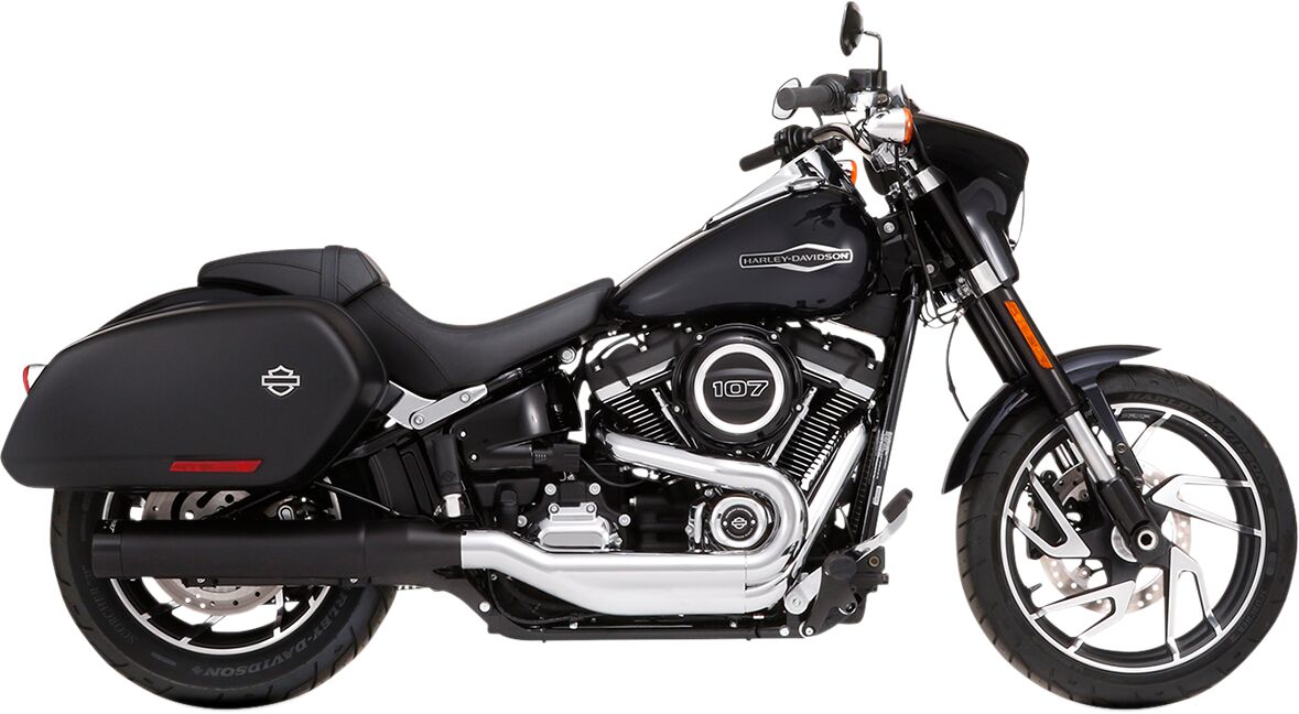 RINEHART RACING Silenziatore slip-on da 4″ per Softail Sport Glide