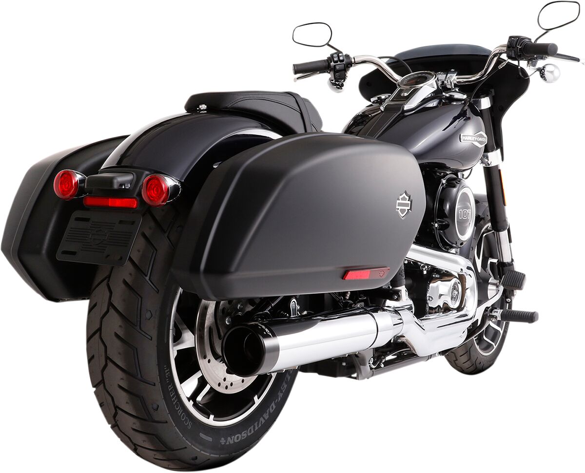 RINEHART RACING 500-1230 Silenziatore slip-on da 4″ Harley Davidson FLSB 1750 ABS Softail Sport Glide 107 18>24
