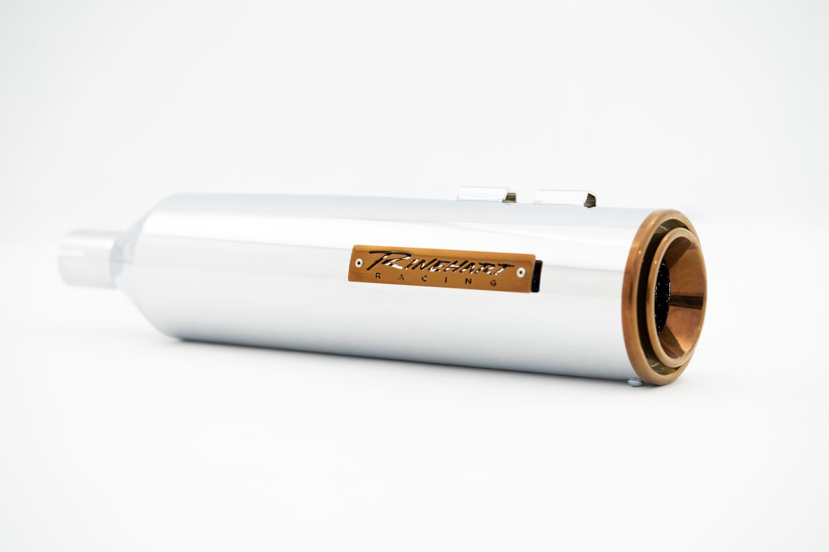 RINEHART RACING 500-1102 Silenziatori slip-on HP45 da 4,5″ Harley Davidson FLHXU 1977 ABS Street Glide Ultra 121 17>25