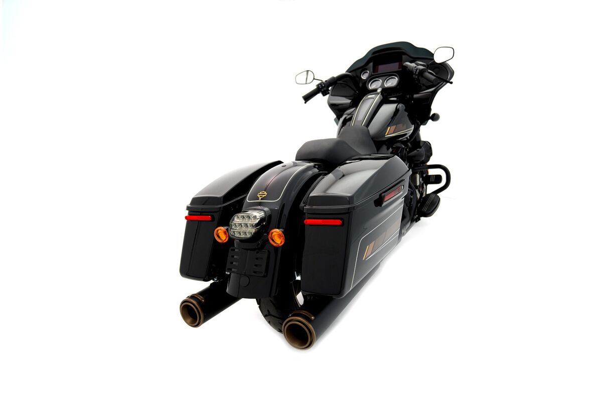 RINEHART RACING 500-1111 Silenziatori XL slip-on HP45 da 4,5″ Harley Davidson	FLHXSE 1977 ABS Street Glide CVO 121 17>25