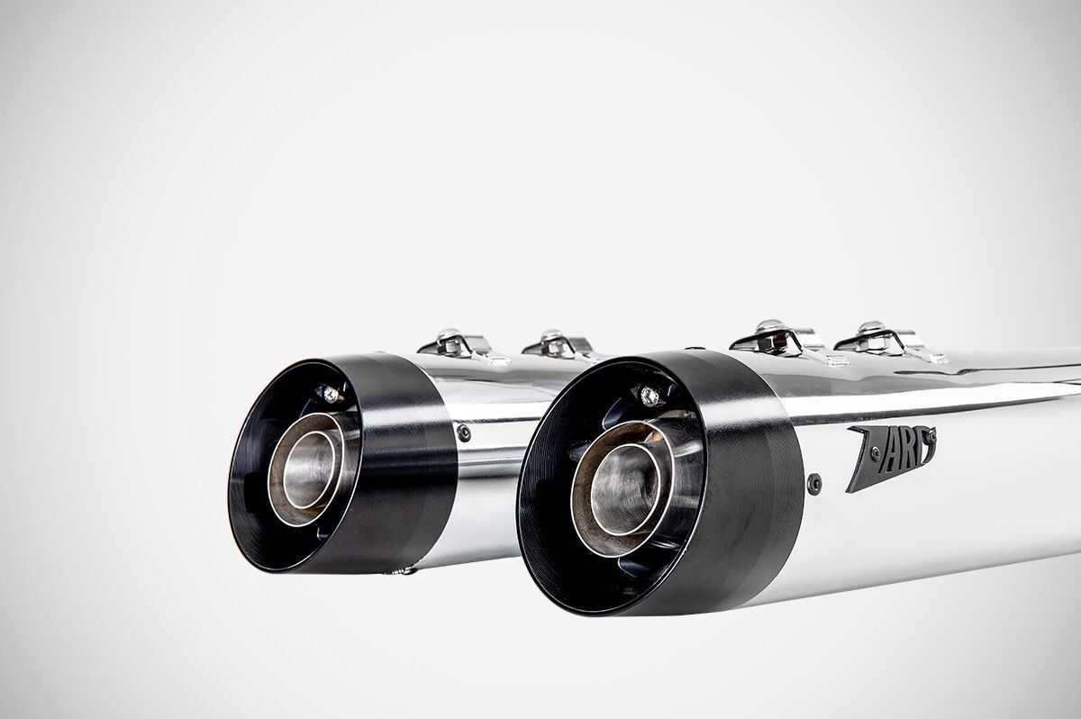 ZARD ZHD035S10SAO-C 4.33 SILENZIATORI for HD-TOURING HARLEY DAVIDSON FLHXSE 1977 ABS 17>24
