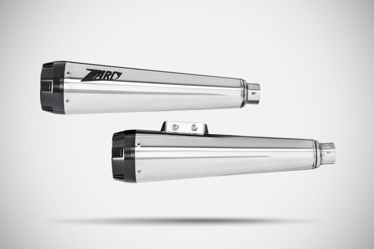 ZARD ZHD008S10SAO-P SILENZIATORI HD-SOFTAIL M8 HARLEY DAVIDSON FXLRS 1923 ABS 18>24