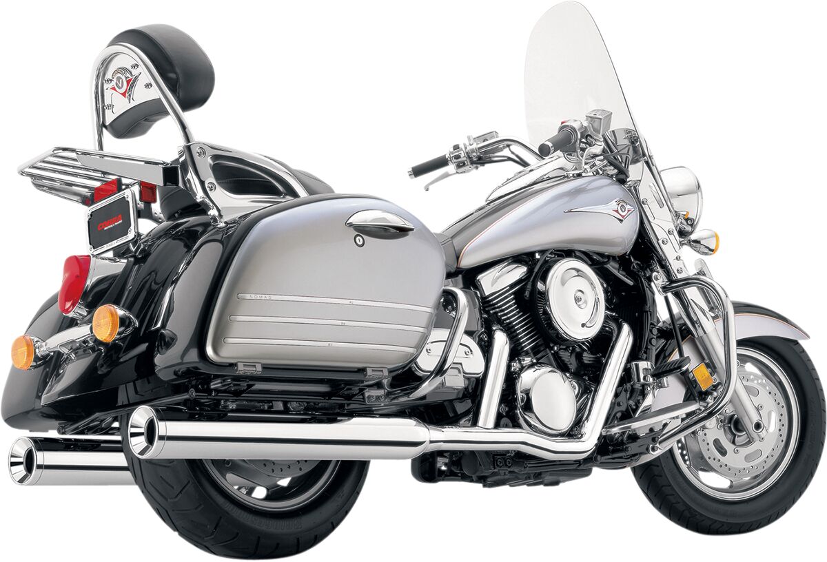 COBRA 4368 SCARICO COMPLETO True Dual KAWASAKI VN 1600 Vulcan Classic Tourer 98>08