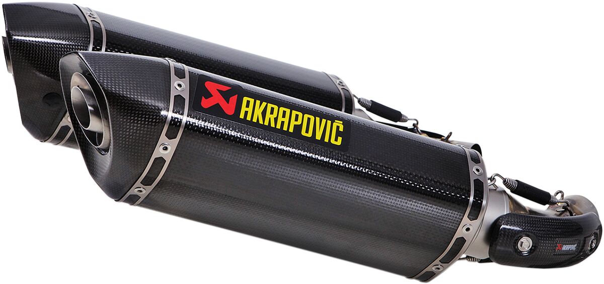 AKRAPOVIC S-D10SO7-HZC SILENZIATORI Slip-On Line DUCATI MONSTER 696 08>14