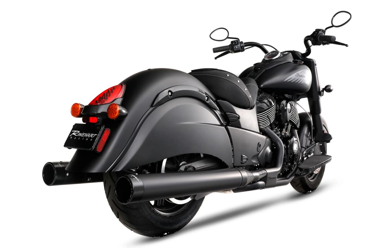 RINEHART RACING 500-0563 Silenziatore slip-on DBX40 dual da 4″ INDIAN CHIEFTAIN 111 ABS 14>25
