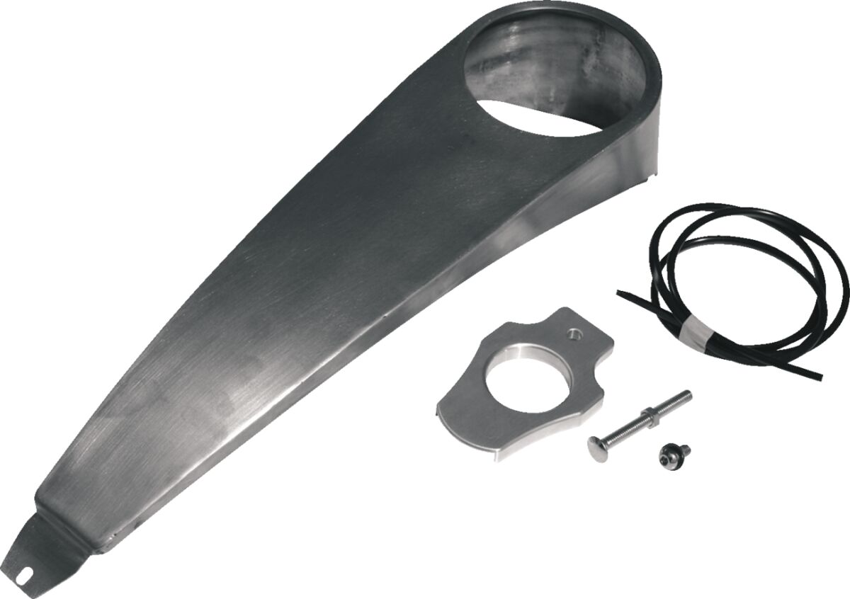 KLOCK WERKS KWS-02-0100 Cruscotto softail con kit di riposizionamento blocchetto accensione Harley Davidson FLSTC 1690 ABS Heritage Softail Classic 00>17