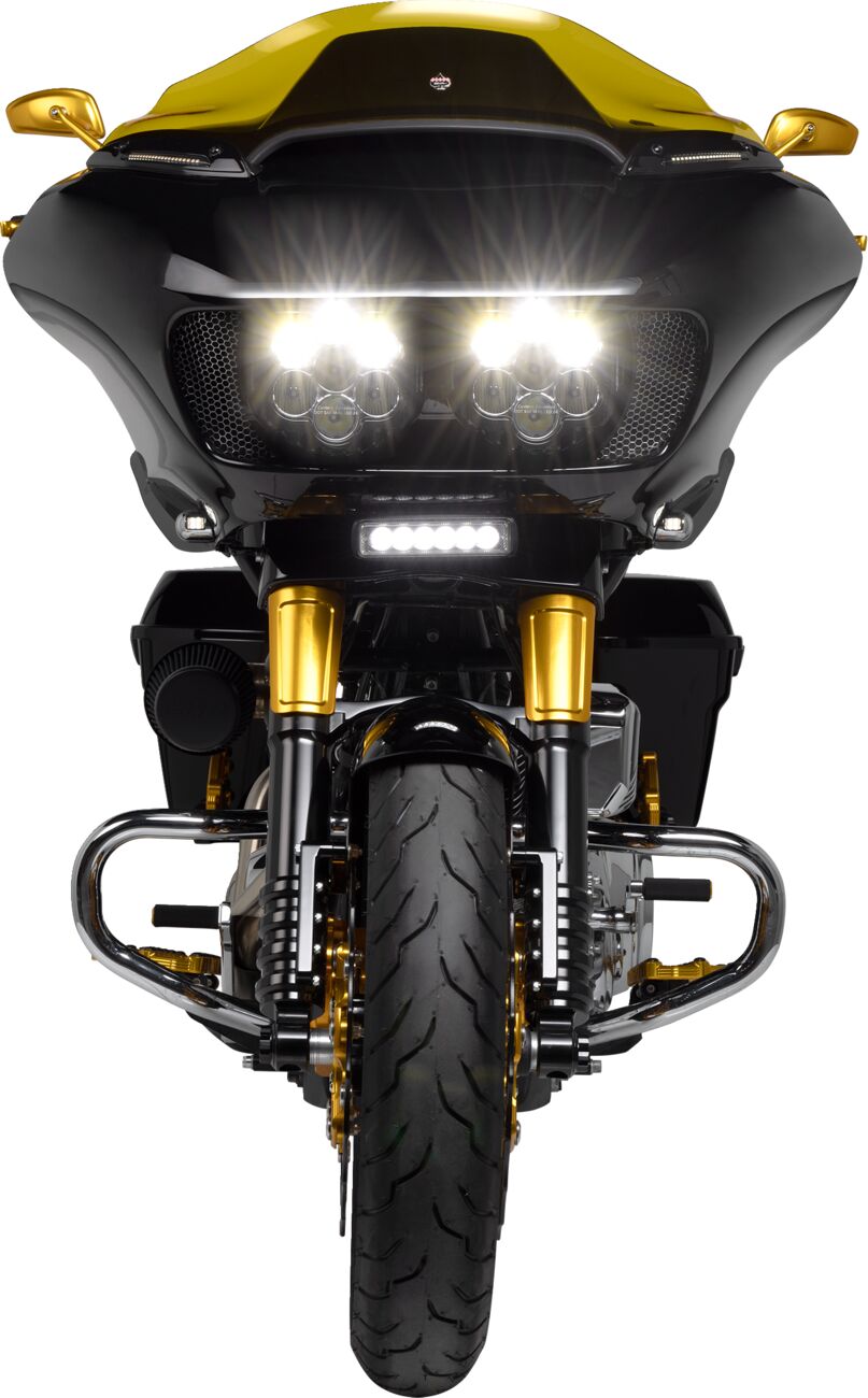 KLOCK WERKS  KWW-01-0662 Parabrezza sportivo Kolor Flare 6″ Harley Davidson	FLTRX 1750 ABS Road Glide 107 15>25