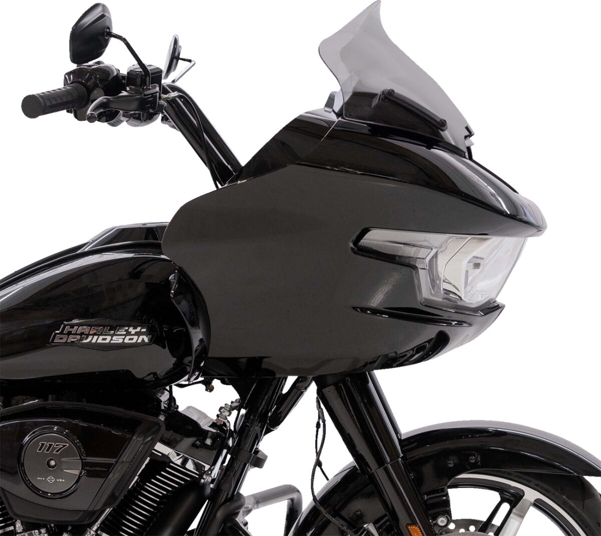 KLOCK WERKS KWW-01-0735-T Cupolino Sport Flare 11″ Harley Davidson FLTRXSE 1977 ABS Road Glide CVO 121 23>25