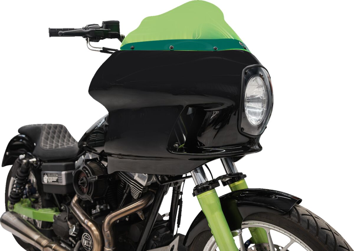 KLOCK WERKS KWB-03-0100 Kit carenatura stile FXRP BATWING Harley Davidson FXDC 1690 Dyna Super Glide Custom 06>14
