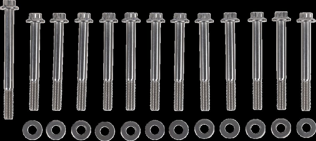 FEULING PARTS 3031 Kit bulloneria Dress-Up carter motore Harley Davidson	FLSTF 1690 ABS Fat Boy 00>17