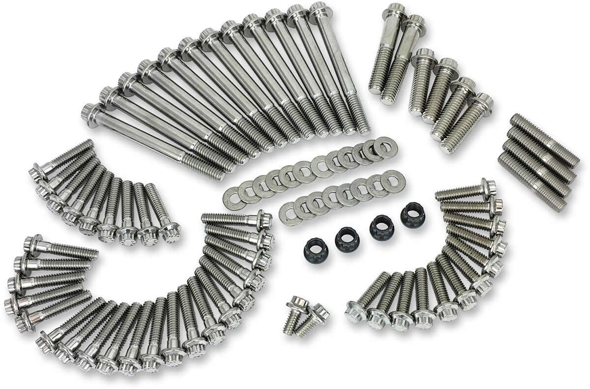 FEULING PARTS 3052 Kit fissaggio motore esterno a 12 punti Harley Davidson FLHX 1923 ABS Street Glide 117 17>25