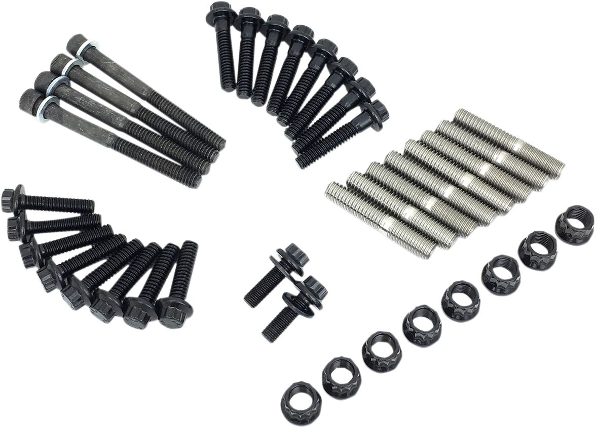 FEULING PARTS 3047 Kit prigionieri/dadi Rocker Box/Rockershaft Harley Davidson FLRT 1868 ABS Freewheeler 114 17>25