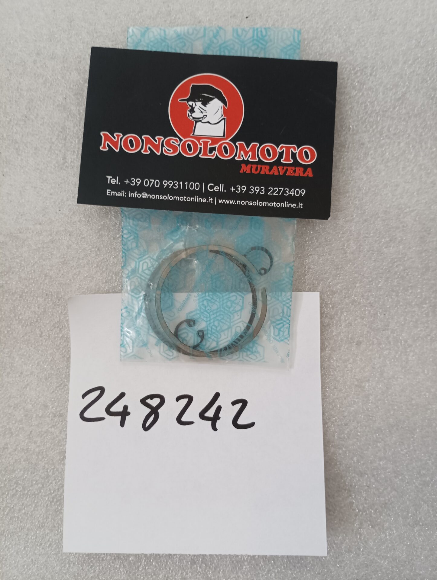 SERIE SEGMENTI PISTONE PIAGGIO BRAVO 248242