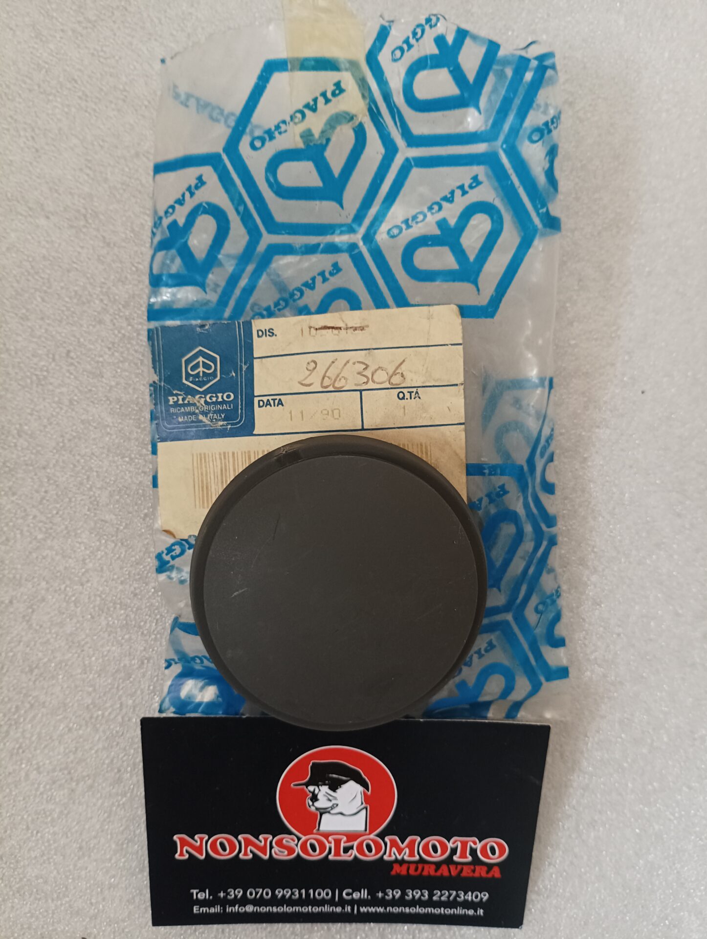 TAPPO COPRI MOZZO RUOTA PIAGGIO VESPA PK 50 125 XL FL N RUSH 266306
