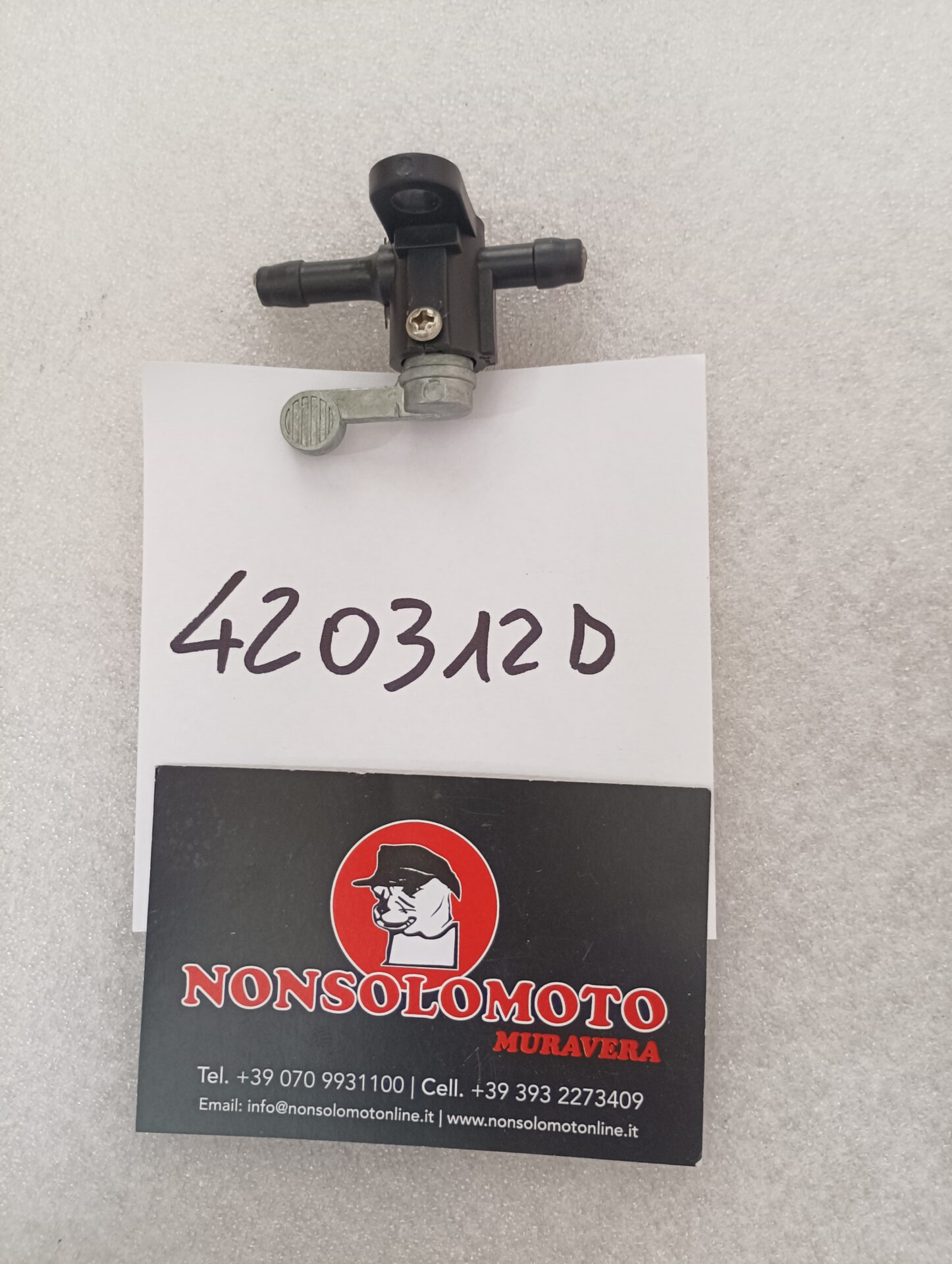 RUBINETTO BENZINA UNIVERSALE MOTO SCOOTER QUAD 420312D