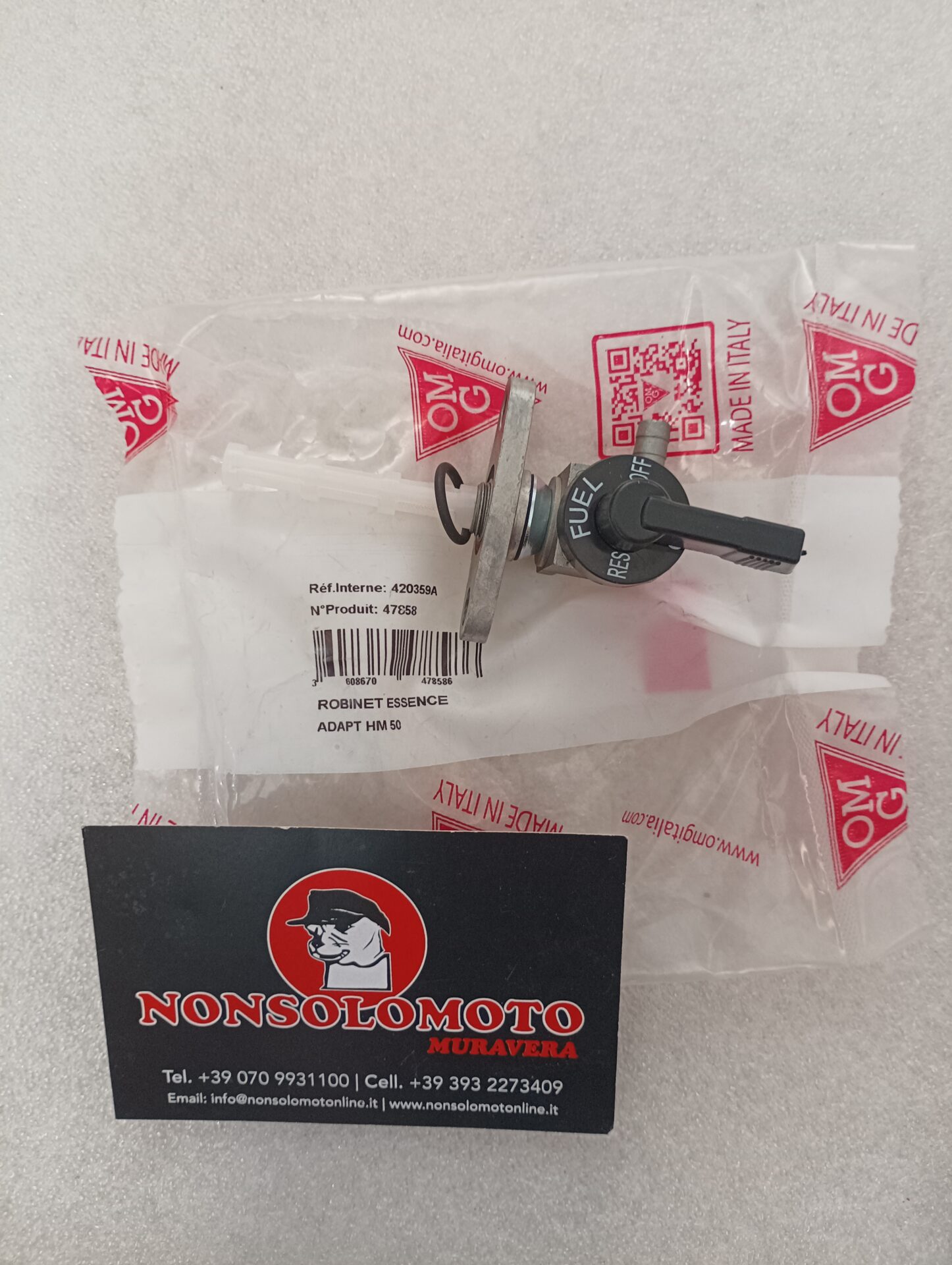 RUBINETTO BENZINA HONDA HM 50 YAMAHA DT50  420359A