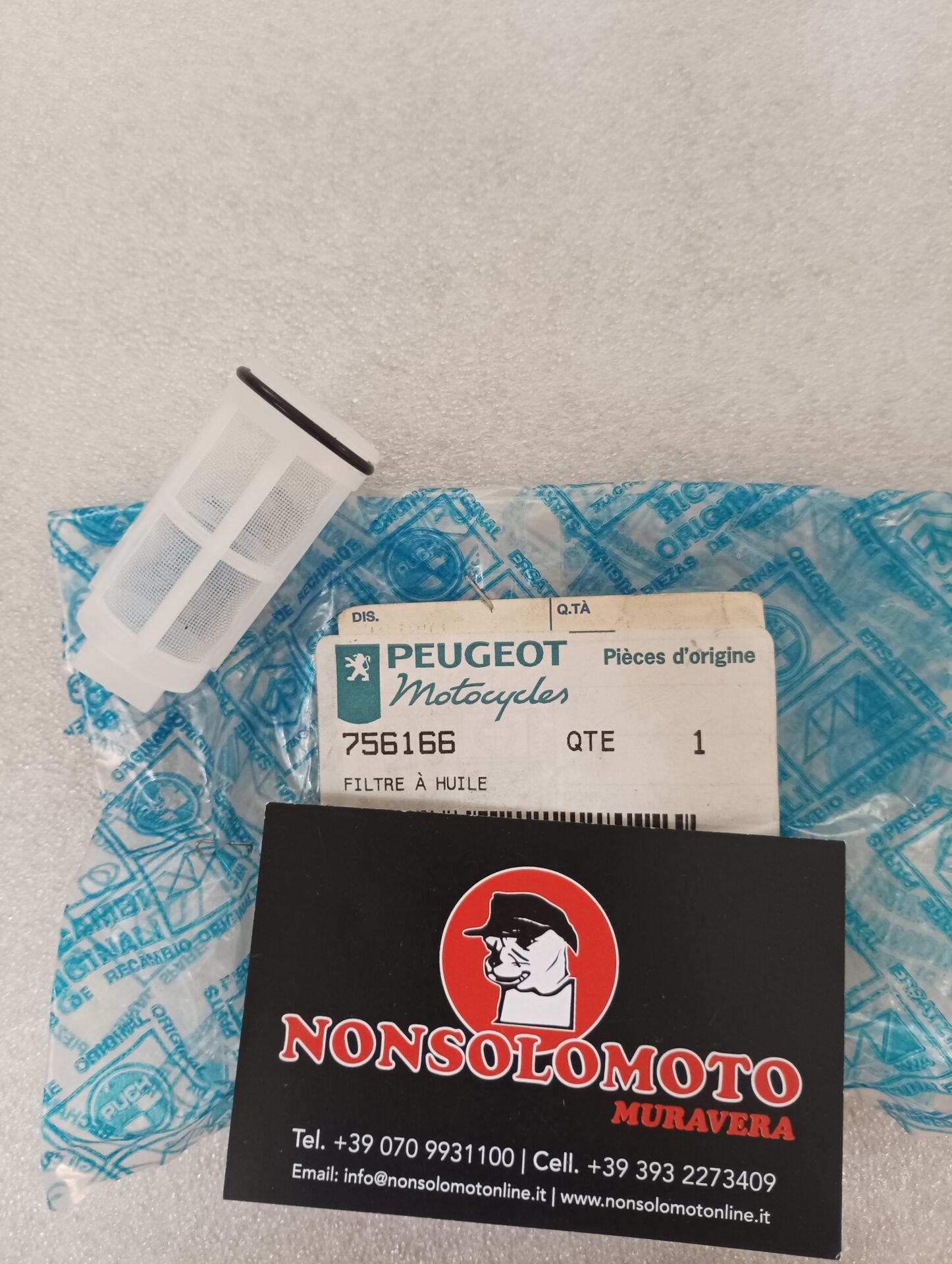 FILTRO OLIO A RETE PEUGEOT PIAGGIO 756166