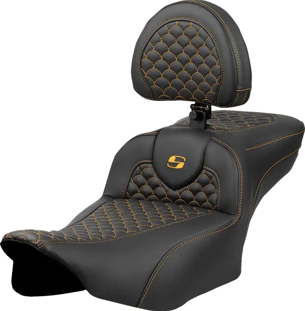 SADDLEMEN 823-07-209B7 Sella Roadsofa Dragon Scale Stitch Harley Davidson FLHX 1923 ABS Street Glide 117 18>25