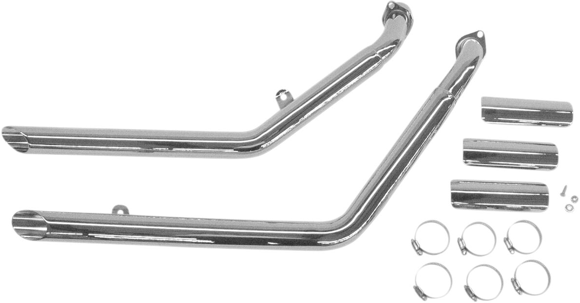 COBRA 1266 SCARICO COMPLETO Drag Pipes HONDA VT 1100 C Shadow 87>96