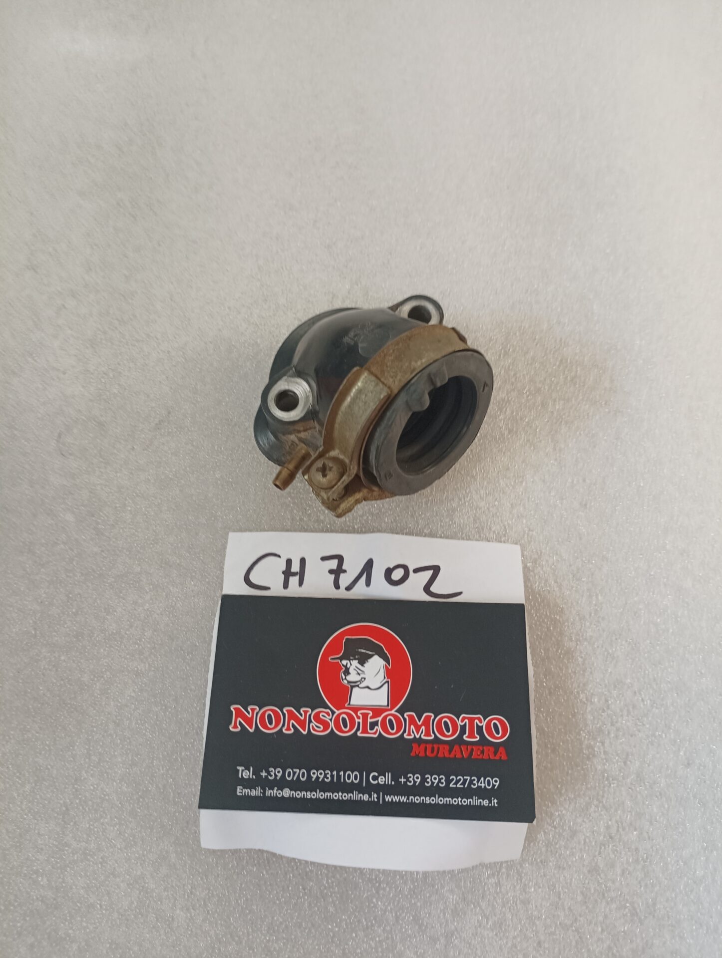 COLLETTORE ASPIRAZIONE CARBURATORE FYM SCOOTERONE 125 USATO !!