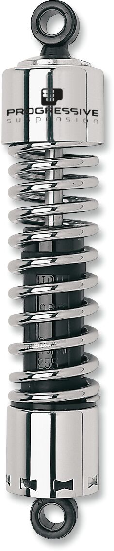 PROGRESSIVE SUSPENSION 412-4030C Ammortizzatori 412 11″ CROMO Harley Davidson FXRD 1340 77>86
