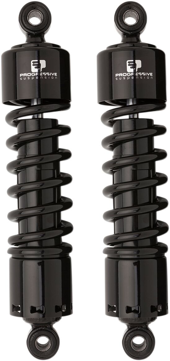 PROGRESSIVE SUSPENSION 412-4036B Ammortizzatori 412 12″ BLACK Harley Davidson FXDF 1690 Dyna Fat Bob 91>17