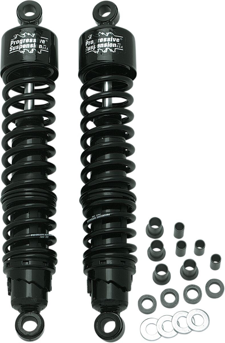 PROGRESSIVE SUSPENSION 413-4039B Ammortizzatori 413 15″ BLACK Harley Davidson XL 883 Sportster Iron  86>22