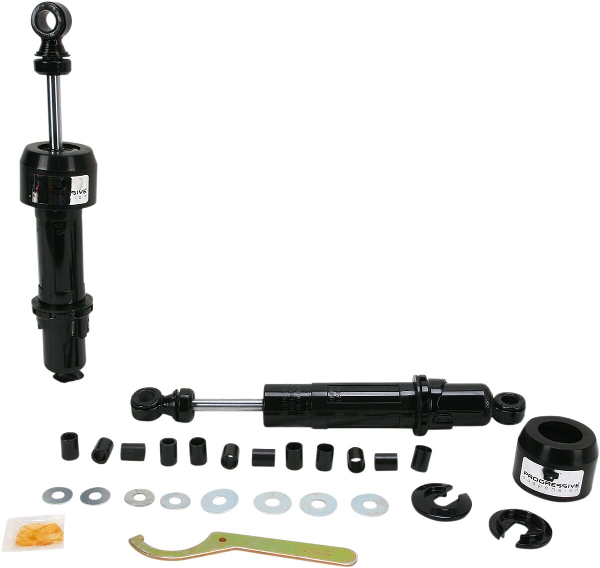 PROGRESSIVE SUSPENSION 12-1207B Ammortizzatori 12 GAS 13,5″ BLACK KAWASAKI ZR 400 Zephyr 91>95