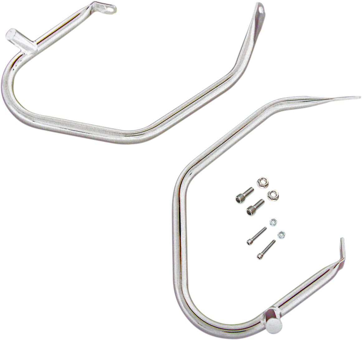 DRAG SPECIALTIES 21034 Protezioni borse laterali a basso profilo Harley Davidson	FLHR 1690 ABS	Road King 09>13