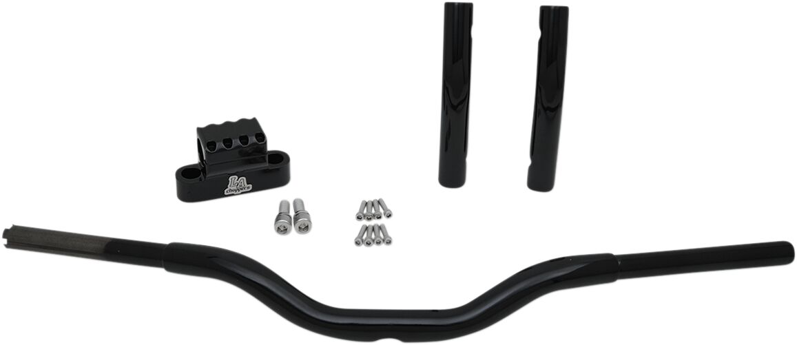 LA CHOPPERS LA-7336-08B Manubrio Kage Fighter-T Pullback HARLEY DAVIDSON HONDA SUZUKI KAWASAKI YAMAHA