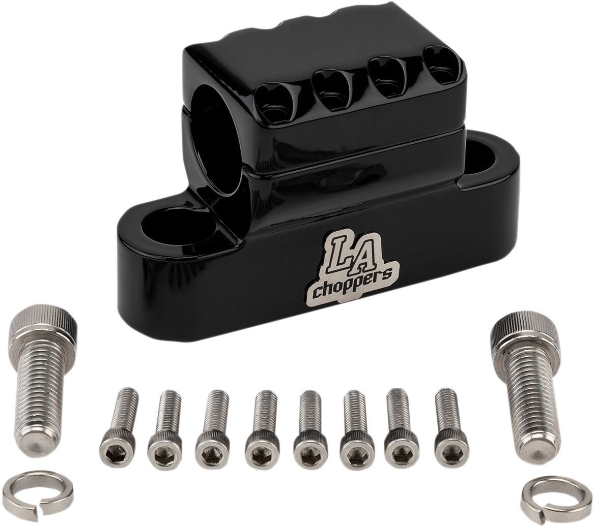 LA CHOPPERS LA-7335-XXCB Attacco manubrio Kage Fighter HARLEY DAVIDSON HONDA YAMAHA SUZUKI