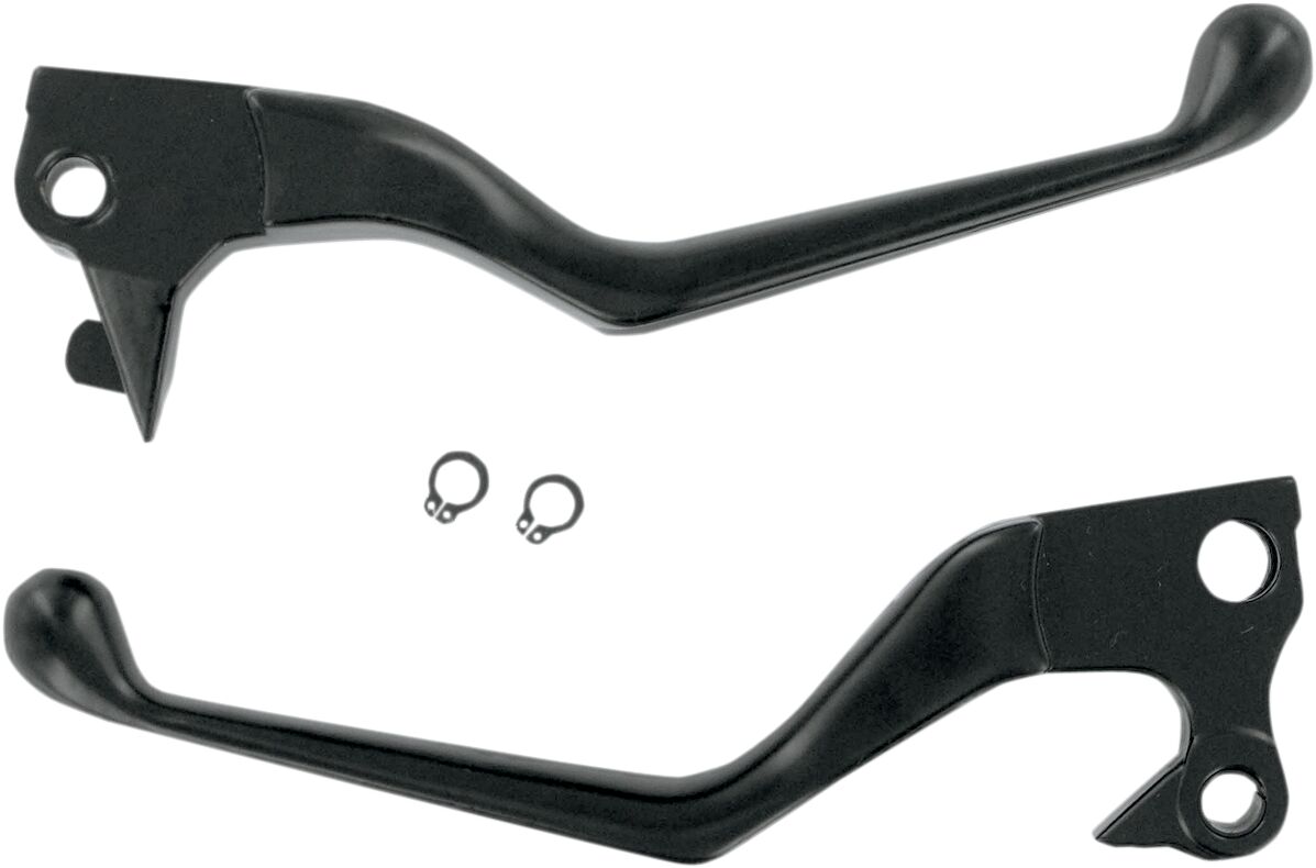 DRAG SPECIALTIES H07-0575-BLK Set leve a profilo largo Harley Davidson XL 1200 C 2004>13