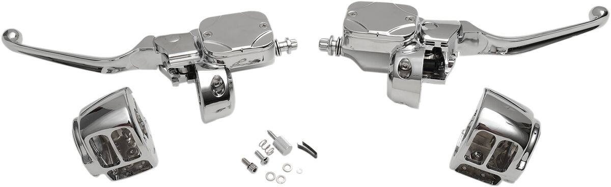 DRAG SPECIALTIES 07-0655DS Kit comandi manubrio Harley Davidson FXDB 1584 Dyna Street Bob 96>11