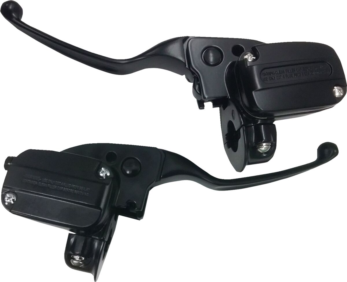 DRAG SPECIALTIES H07-0802MB-A Leva frizione/freno completa Harley Davidson FLHR 1750 2017>19