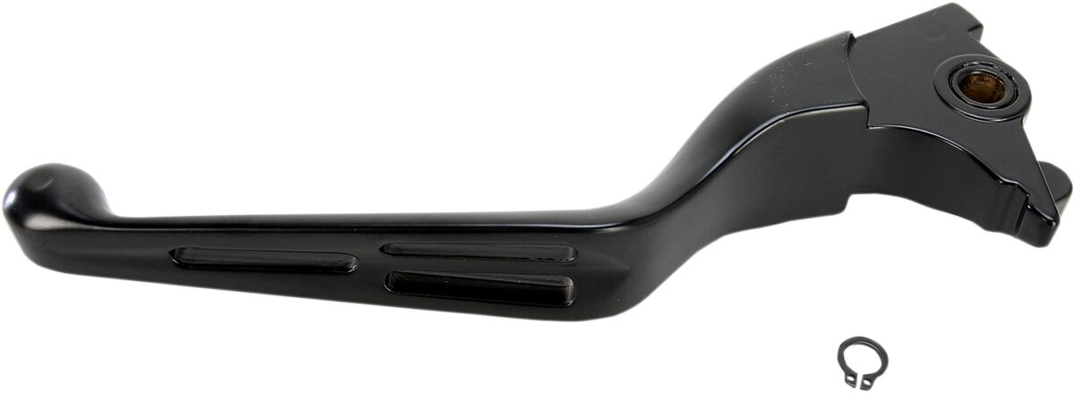 DRAG SPECIALTIES H07-0602MB-B Leva freno a profilo largo con intagli di ricambio Harley Davidson XL 1200 C 2014>20