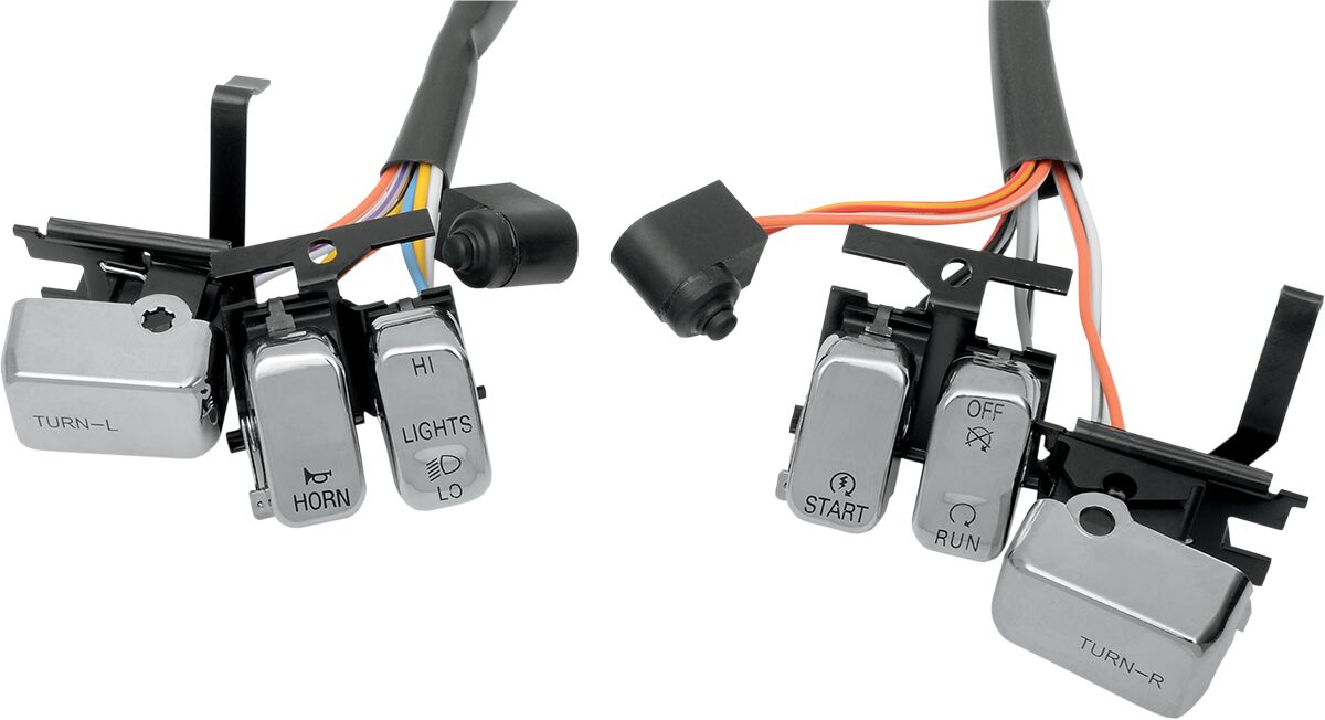 DRAG SPECIALTIES H18-0335C Kit interruttore manubrio Harley Davidson FLD 1690 2012>13