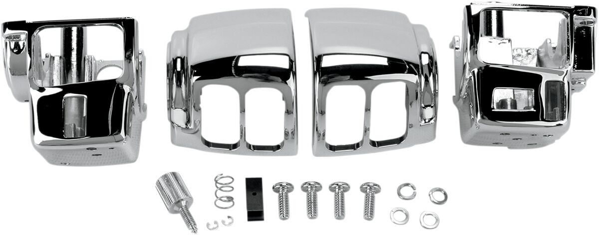 DRAG SPECIALTIES H07-0785 Kit alloggiamento interruttore manubrio Harley Davidson FLHX 1584 2008>11