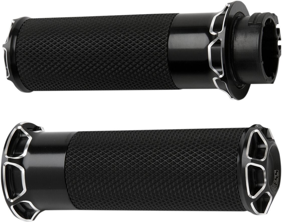 ARLEN NESS 07-329 Manopole Beveled Harley Davidson FXLRS 1923 ABS Softail Low Rider S 117 08>24