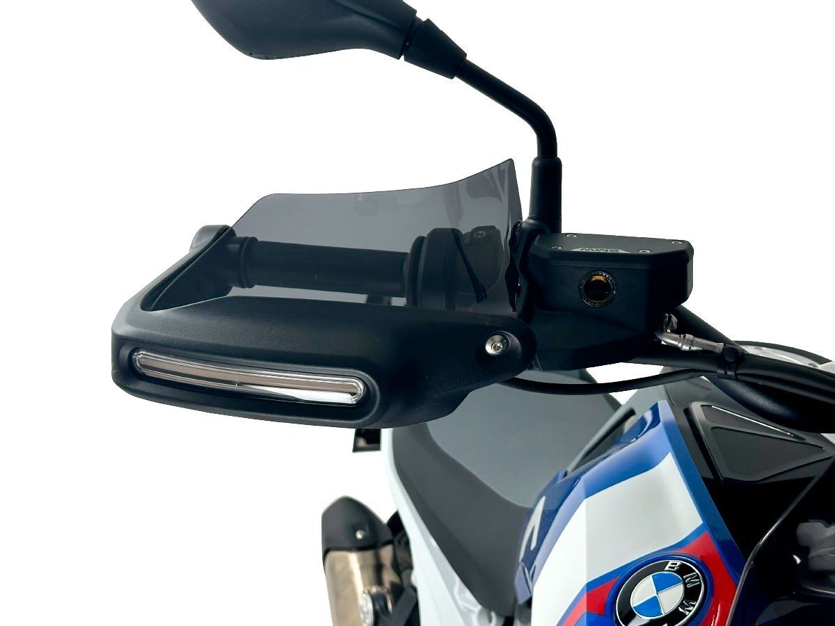 WRS BM098FS Kit estensione paramani DARK SMOKE BMW R 1300 GS ABS Adventure 23>25