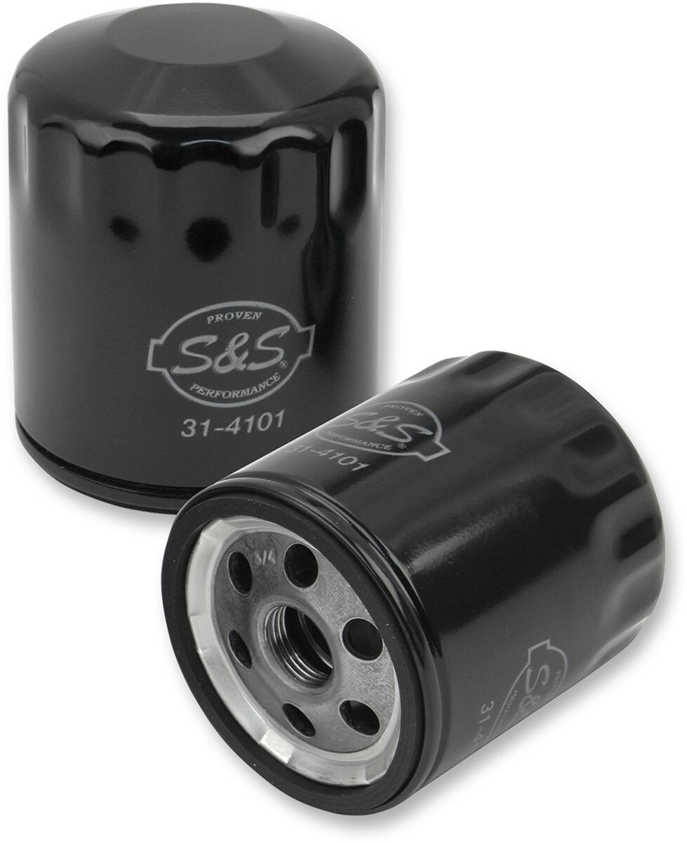 S&S CYCLE 31-4101 Filtro Olio black Harley Davidson XL 883 Sportster Iron 84>22