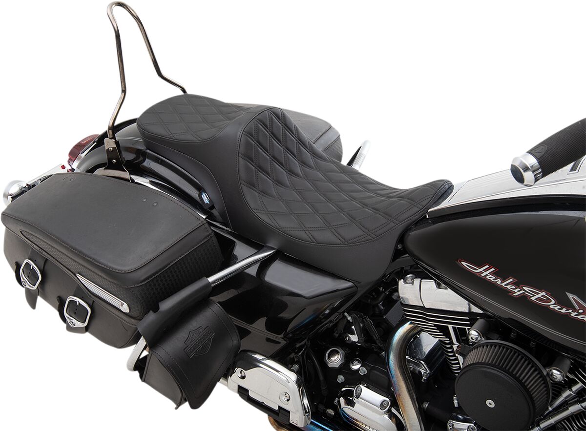 DRAG SPECIALTIES 0801-1304 Sella 2-Up Predator III Harley Davidson FLHRXS 1868 ABS Road King Special 114 08>24